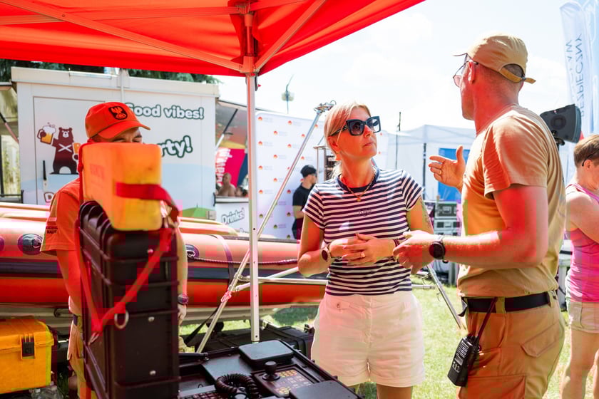 Piknik „Bezpieczny Wrocław - nad wodą” na Gliniankach - 20 lipca 2025 r.