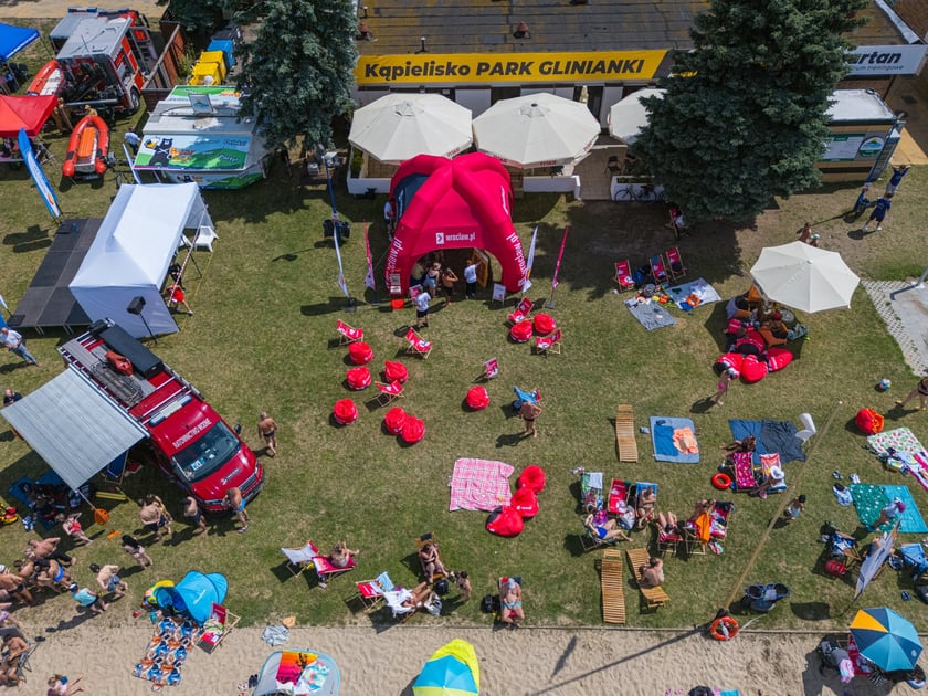 Piknik „Bezpieczny Wrocław - nad wodą” na Gliniankach - 20 lipca 2025 r.