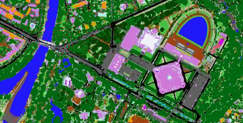 Dzieki mapom wiemy gdzie w mieście sa tzw. wyspy ciepła