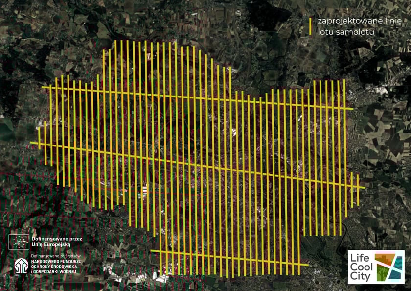 Samolot ma do zeskanowania niemal 300 km kw. powierzchni