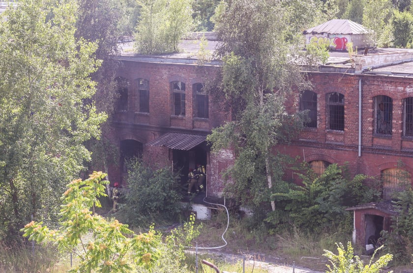 Pożar przy Świstackiego