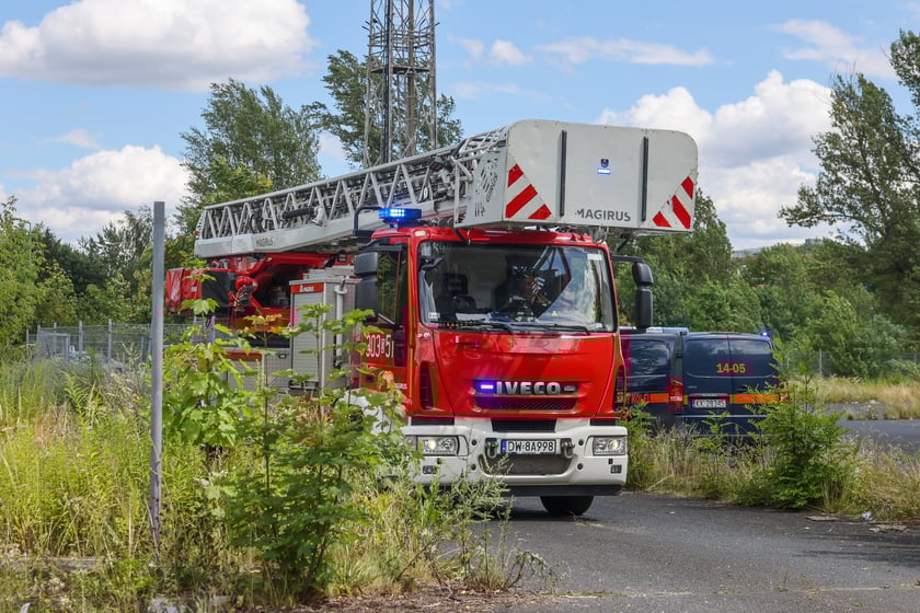Pożar przy Świstackiego