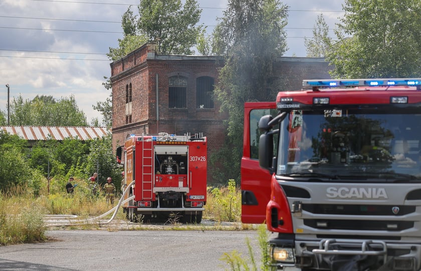 Pożar przy Świstackiego
