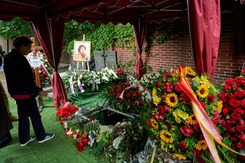 Pogrzeb poetki Urszuli Kozioł