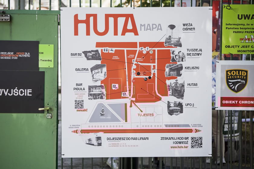 HUTA przy ul. Grabiszyńskiej 241.