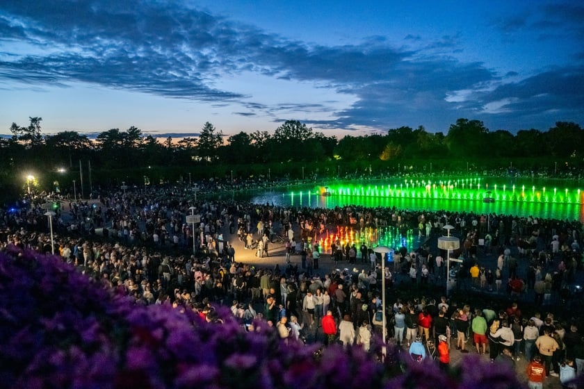 Na zdjęciach premiera &bdquo;Pixar: Lato Przyjaźni&rdquo;, nowego pokazu Wrocławskiej Fontanny Multimedialnej&nbsp;