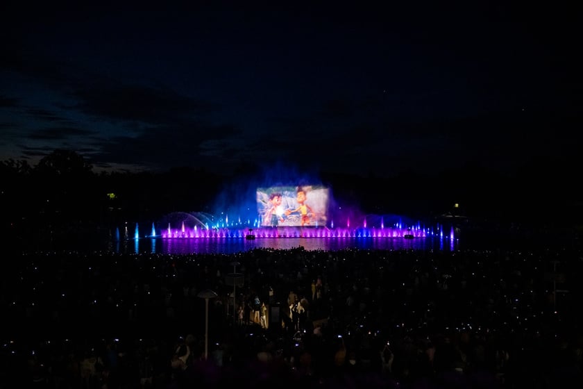 Na zdjęciach premiera &bdquo;Pixar: Lato Przyjaźni&rdquo;, nowego pokazu Wrocławskiej Fontanny Multimedialnej&nbsp;