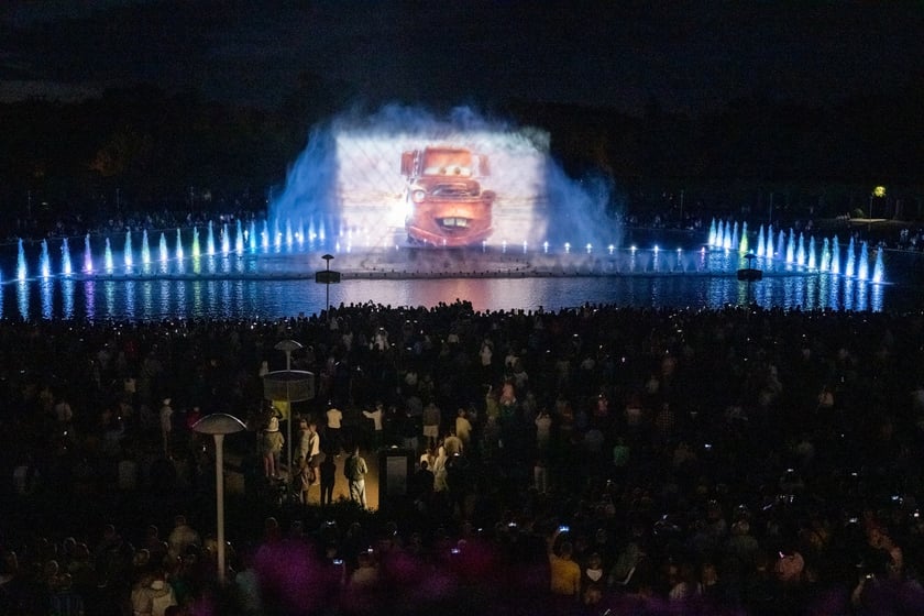 Na zdjęciach premiera &bdquo;Pixar: Lato Przyjaźni&rdquo;, nowego pokazu Wrocławskiej Fontanny Multimedialnej&nbsp;
