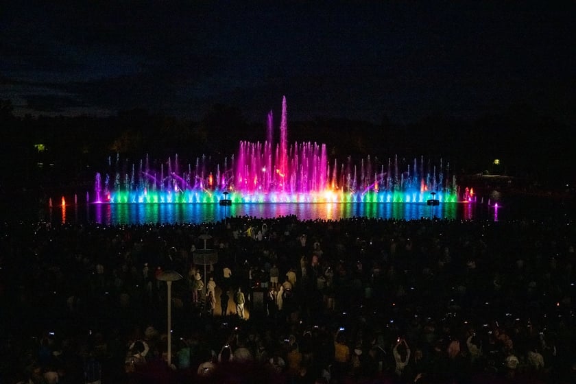 Na zdjęciach premiera &bdquo;Pixar: Lato Przyjaźni&rdquo;, nowego pokazu Wrocławskiej Fontanny Multimedialnej&nbsp;