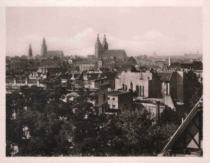 Widok miasta, lata 20. XX wieku