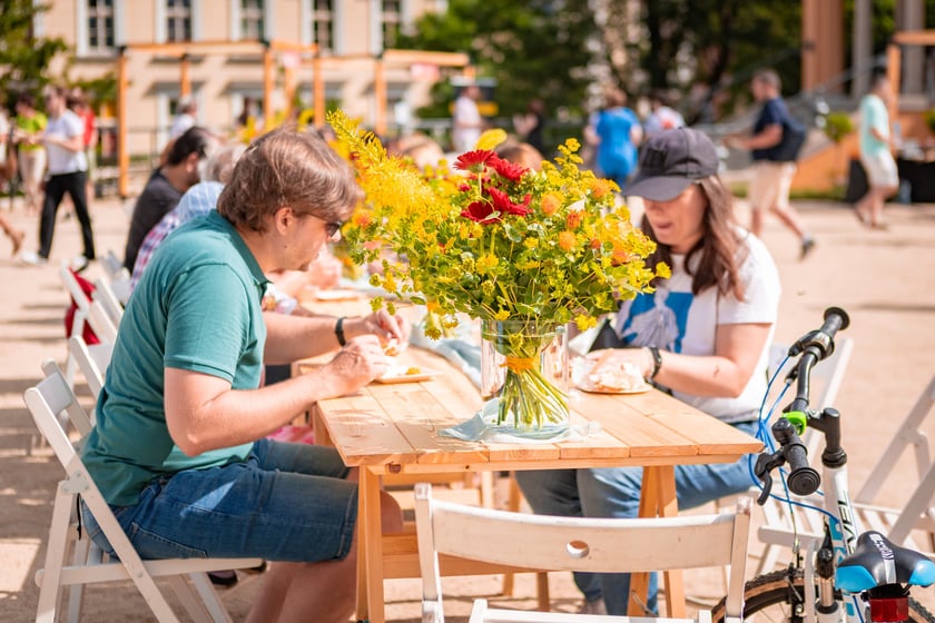Śniadanie w Bastionie Sakwowym
