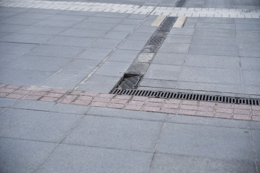 Plac Wolności we Wrocławiu przed rozpoczęciem remontu - sierpień 2025 r.