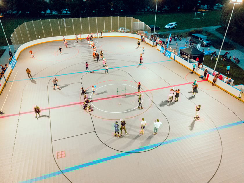 Skate Night przy ul. Lotniczej, Wrocław 08.08.2025