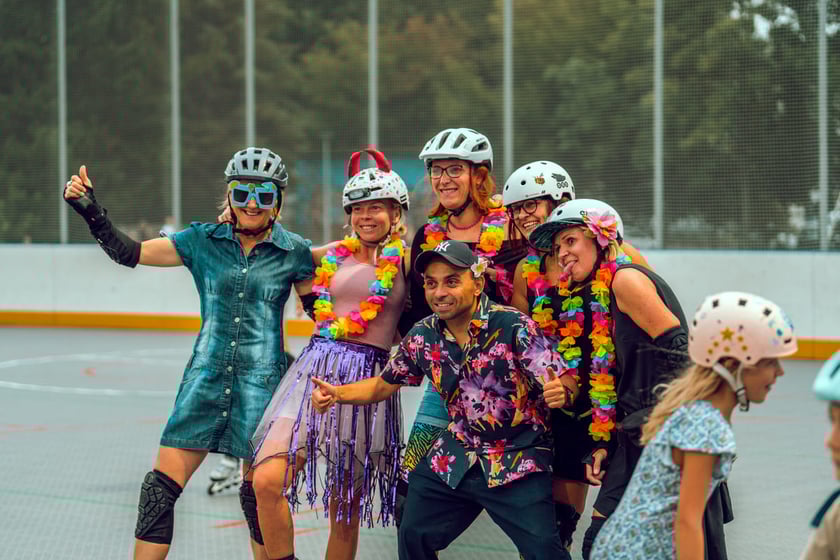 Skate Night przy ul. Lotniczej, Wrocław 08.08.2025