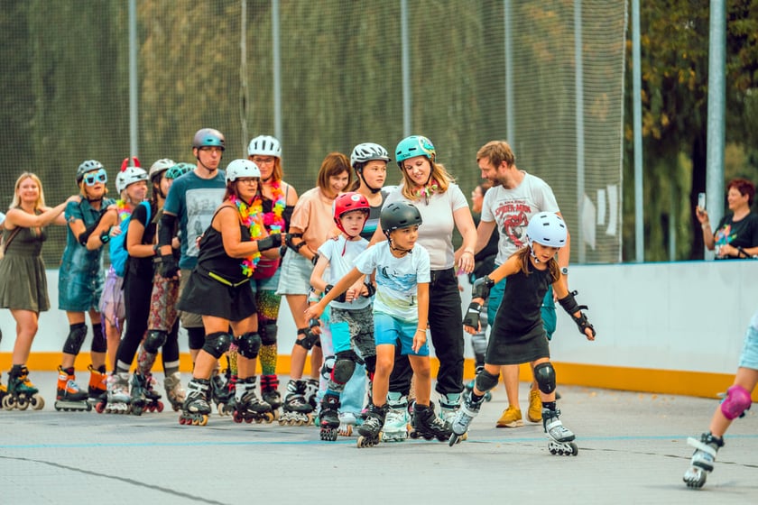 Skate Night przy ul. Lotniczej, Wrocław 08.08.2025