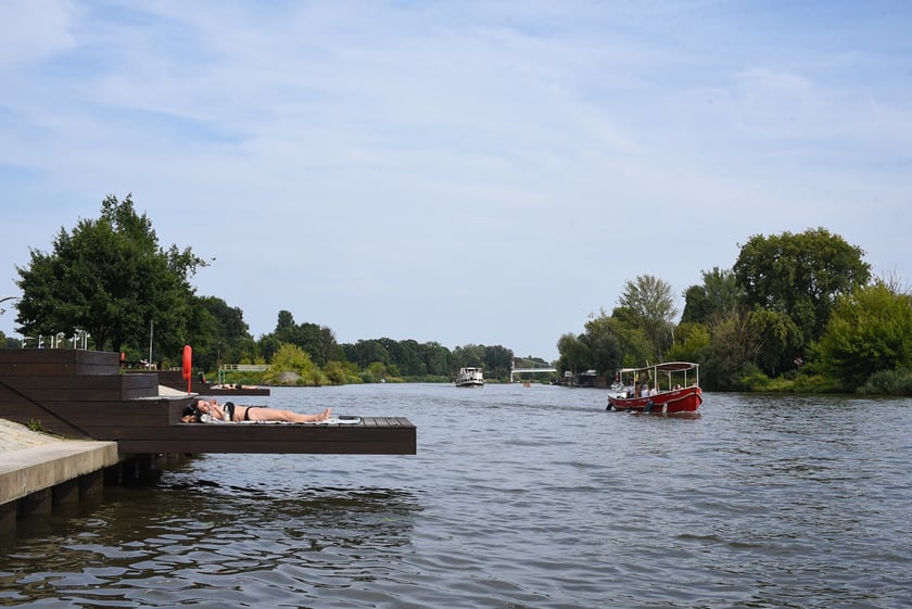 Upalna sobota (9 sierpnia) we Wrocławiu