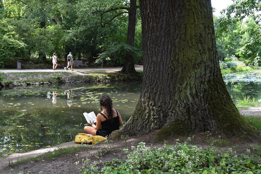 Upalna sobota (9 sierpnia) we Wrocławiu