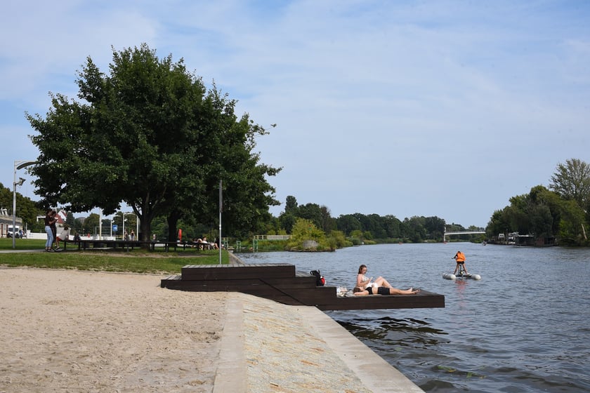 Upalna sobota (9 sierpnia) we Wrocławiu