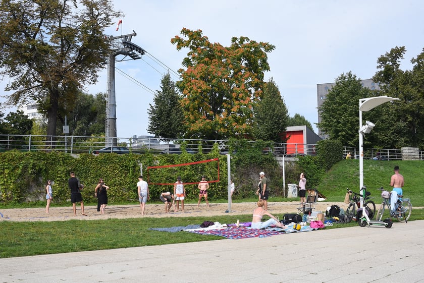 Upalna sobota (9 sierpnia) we Wrocławiu