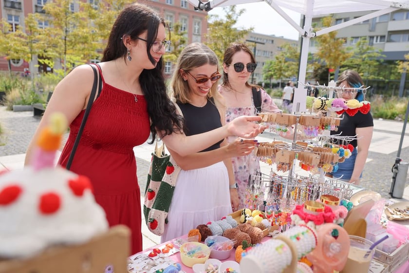 Targi rękodzieła na placu Nowy Targ