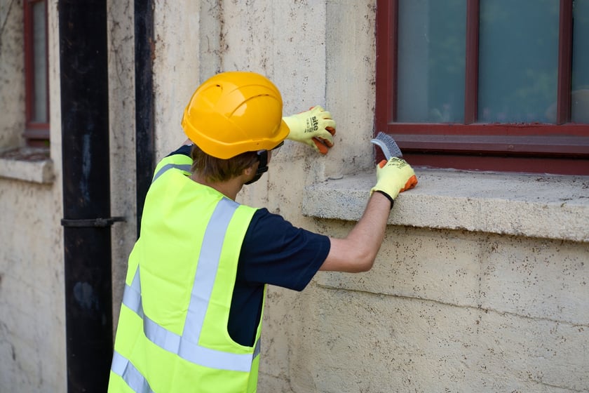 Hala Stulecia - rozpoczyna się wielkie czyszczenie elewacji, 13 sierpnia 2025 rok