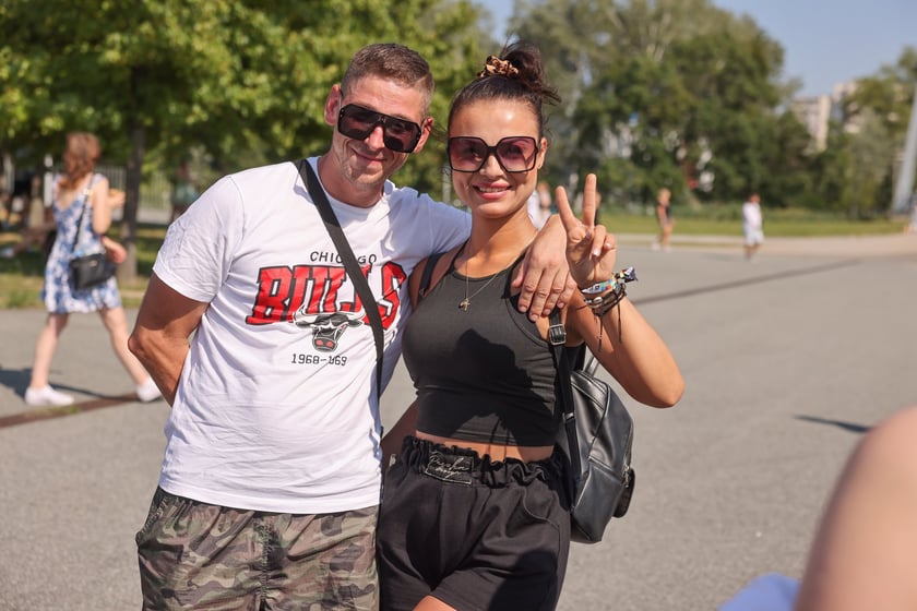 Fanie Eda Sheerana w drodze na kncert na Tarczyński Arena Wrocław, 15 sierpnia 2025