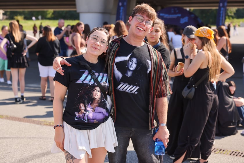 Fanie Eda Sheerana w drodze na kncert na Tarczyński Arena Wrocław, 15 sierpnia 2025