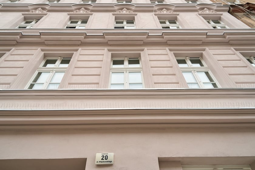 Kamienica Więckowskiego 20 po remoncie w czerwcu 2025 roku