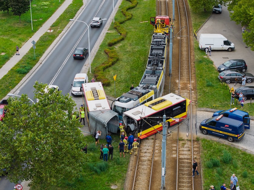21 sierpnia na wrocławskim Gaju doszło do kolizji z udziałem tramwaju i autobusu
