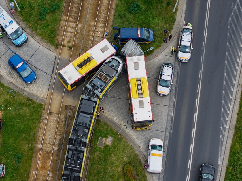 21 sierpnia na wrocławskim Gaju doszło do kolizji z udziałem tramwaju i autobusu