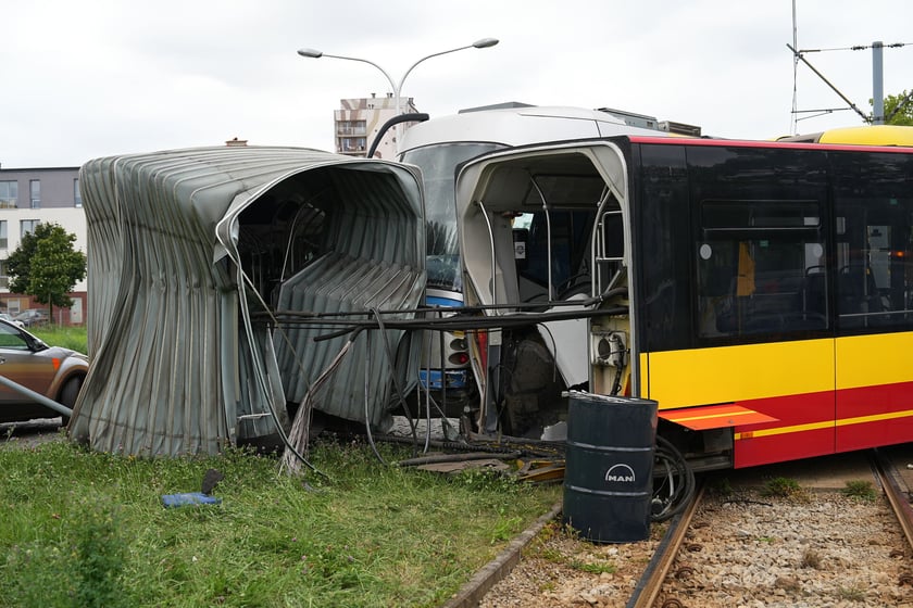 21 sierpnia na wrocławskim Gaju doszło do kolizji z udziałem tramwaju i autobusu