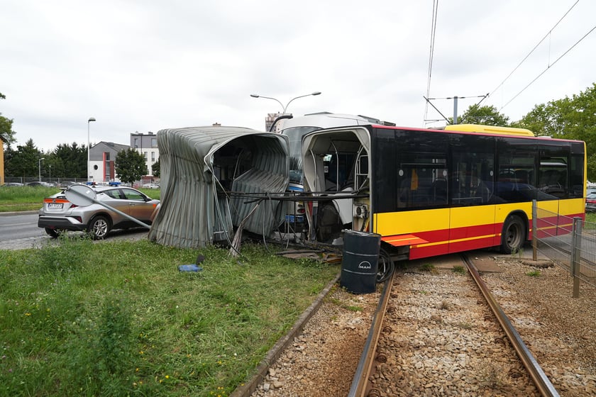 21 sierpnia na wrocławskim Gaju doszło do kolizji z udziałem tramwaju i autobusu