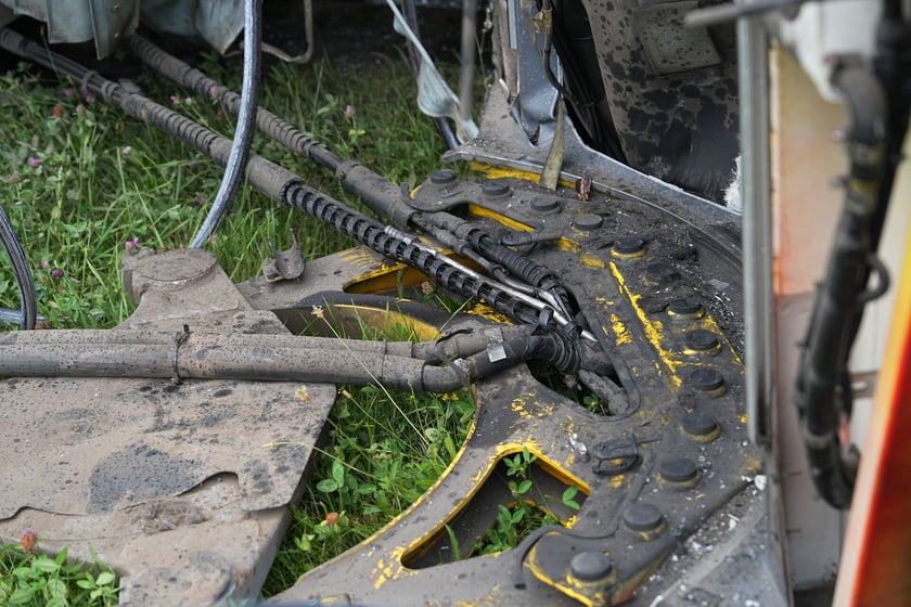 21 sierpnia na wrocławskim Gaju doszło do kolizji z udziałem tramwaju i autobusu