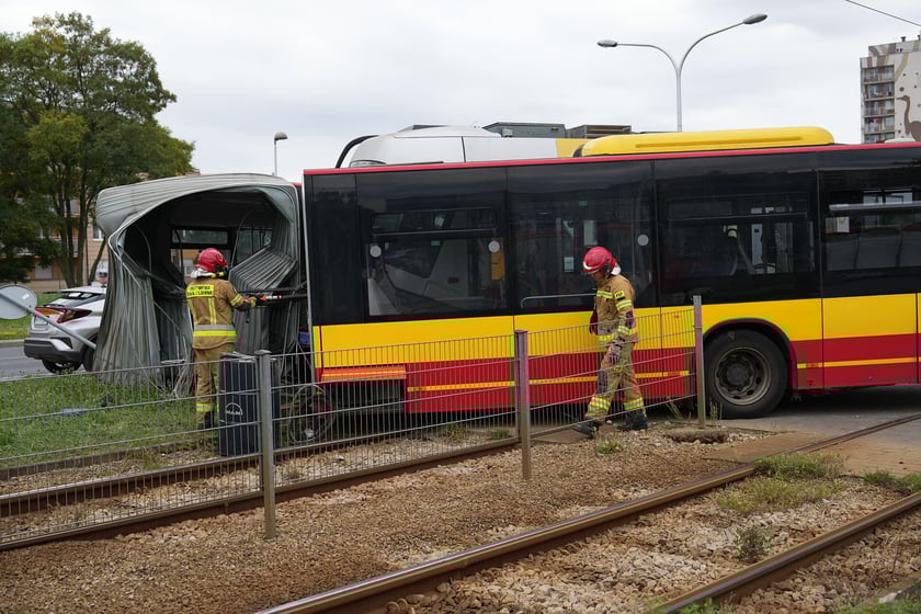 21 sierpnia na wrocławskim Gaju doszło do kolizji z udziałem tramwaju i autobusu