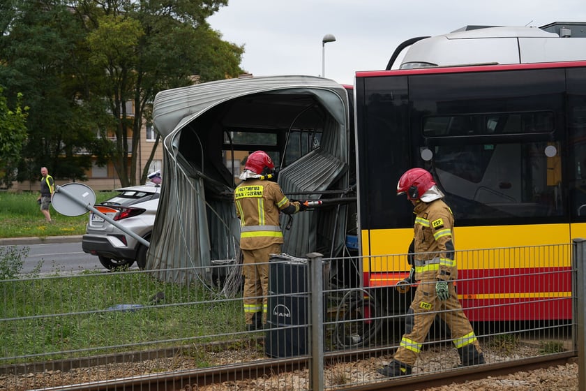 21 sierpnia na wrocławskim Gaju doszło do kolizji z udziałem tramwaju i autobusu