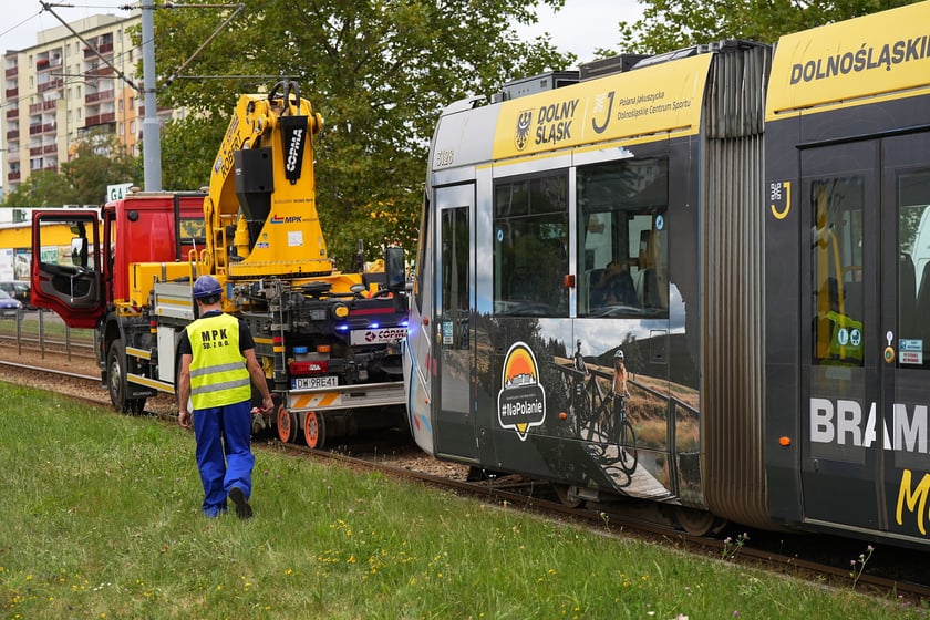 21 sierpnia na wrocławskim Gaju doszło do kolizji z udziałem tramwaju i autobusu