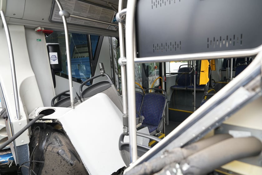 21 sierpnia na wrocławskim Gaju doszło do kolizji z udziałem tramwaju i autobusu