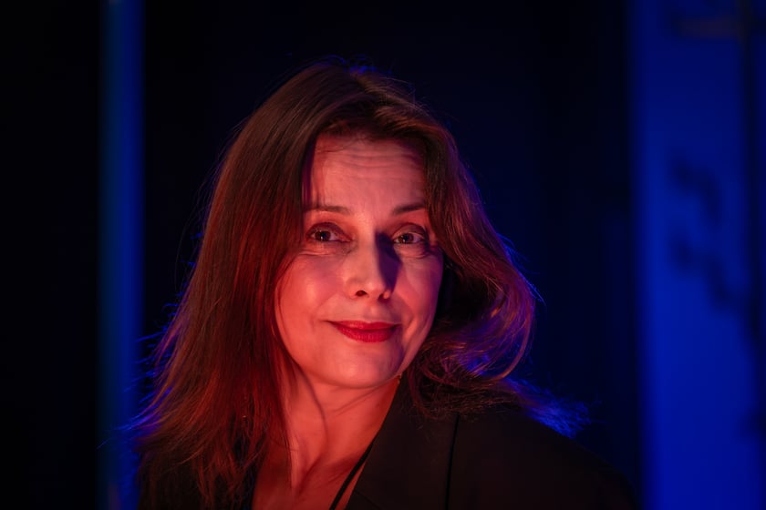 Renata Dancewicz. Europejska Noc Literatury 2025, Wrocław 23 sierpnia, osiedle Ołbin