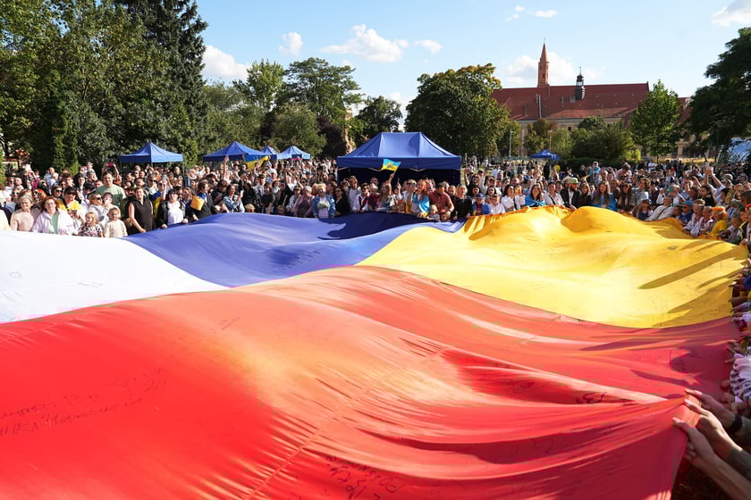 Obchody Święta Niepodległości Ukrainy we Wrocławiu 2025
