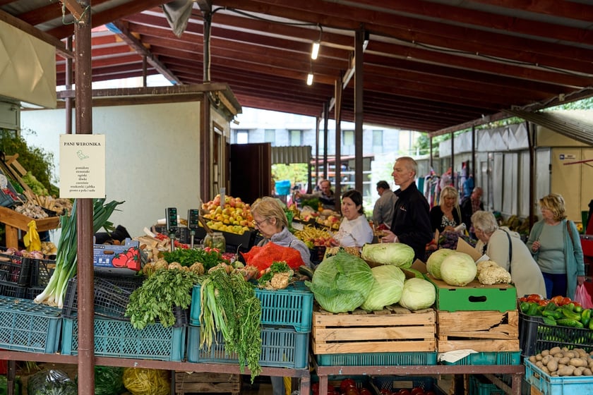 Targ na Ptasiej na wrocławskim osiedlu Nadodrze