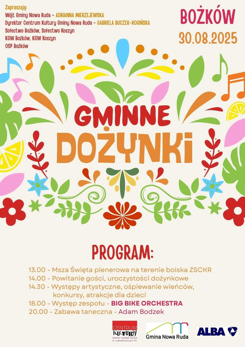 Program wydarzenia