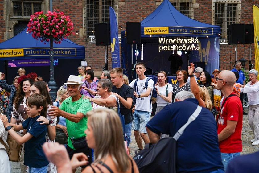 Potańcówka na Rynku we Wrocławiu, 30.08.2025 r.