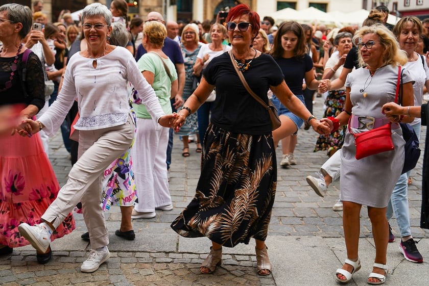 Potańcówka na Rynku we Wrocławiu, 30.08.2025 r.