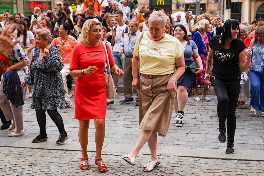 Potańcówka na Rynku we Wrocławiu, 30.08.2025 r.