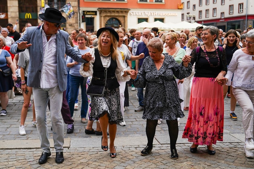 Potańcówka na Rynku we Wrocławiu, 30.08.2025 r.