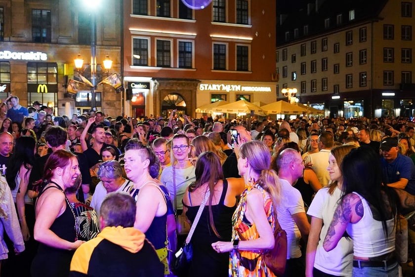Potańcówka na Rynku we Wrocławiu, 30.08.2025 r.