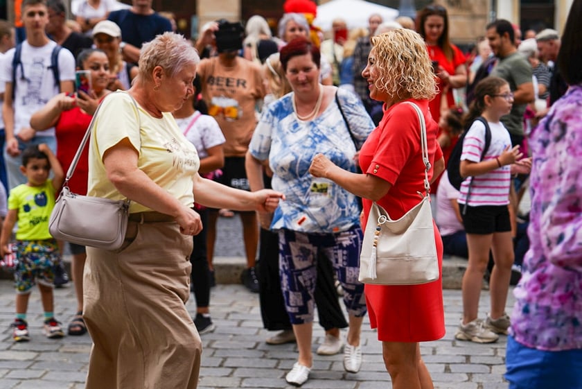 Potańcówka na Rynku we Wrocławiu, 30.08.2025 r.