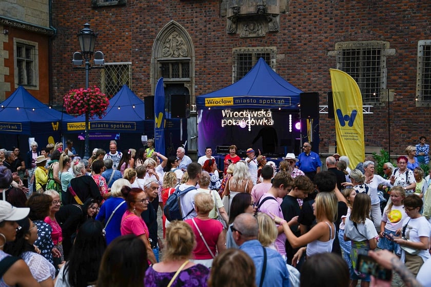 Potańcówka na Rynku we Wrocławiu, 30.08.2025 r.
