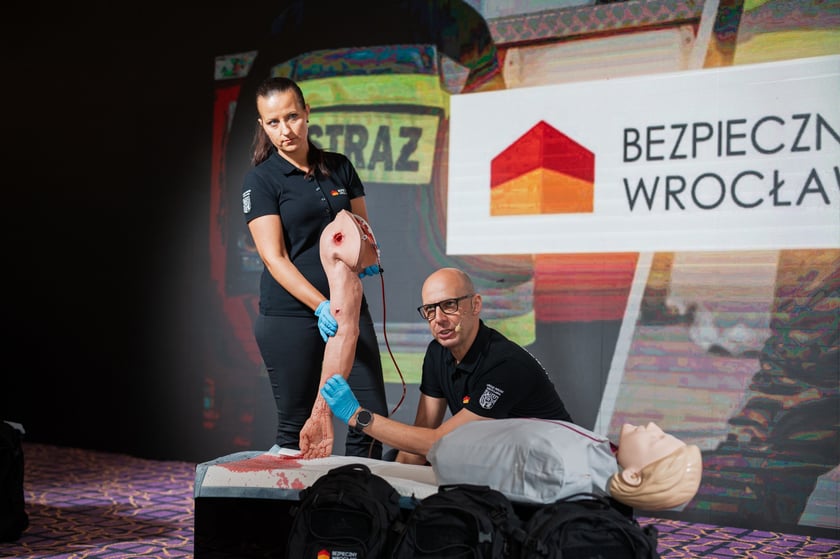 Prezentacja programu Bezpieczny Wrocław podczas 34. Forum Ekonomicznego w Karpaczu