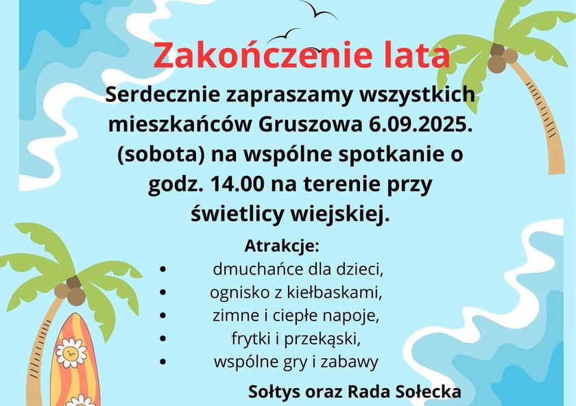 Program wydarzenia